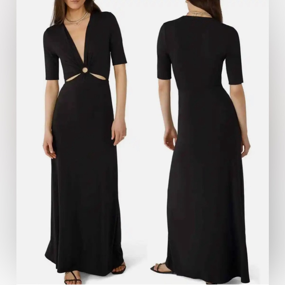 FAVORITE DAUGHTER CENTER OF ATTENTION MAXI DRESS